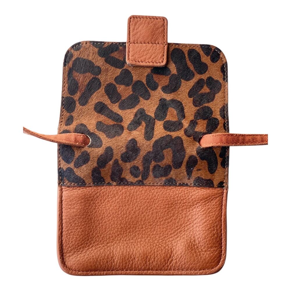 J. Crew Cowhide Leather Mini Crossbody Bag - Picture 3 of 10